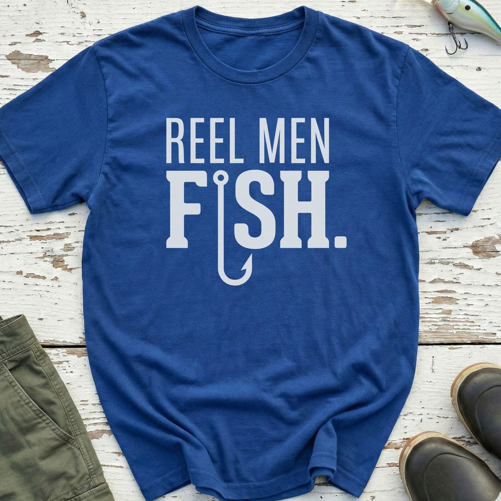 Reel Men Fish T-Shirt