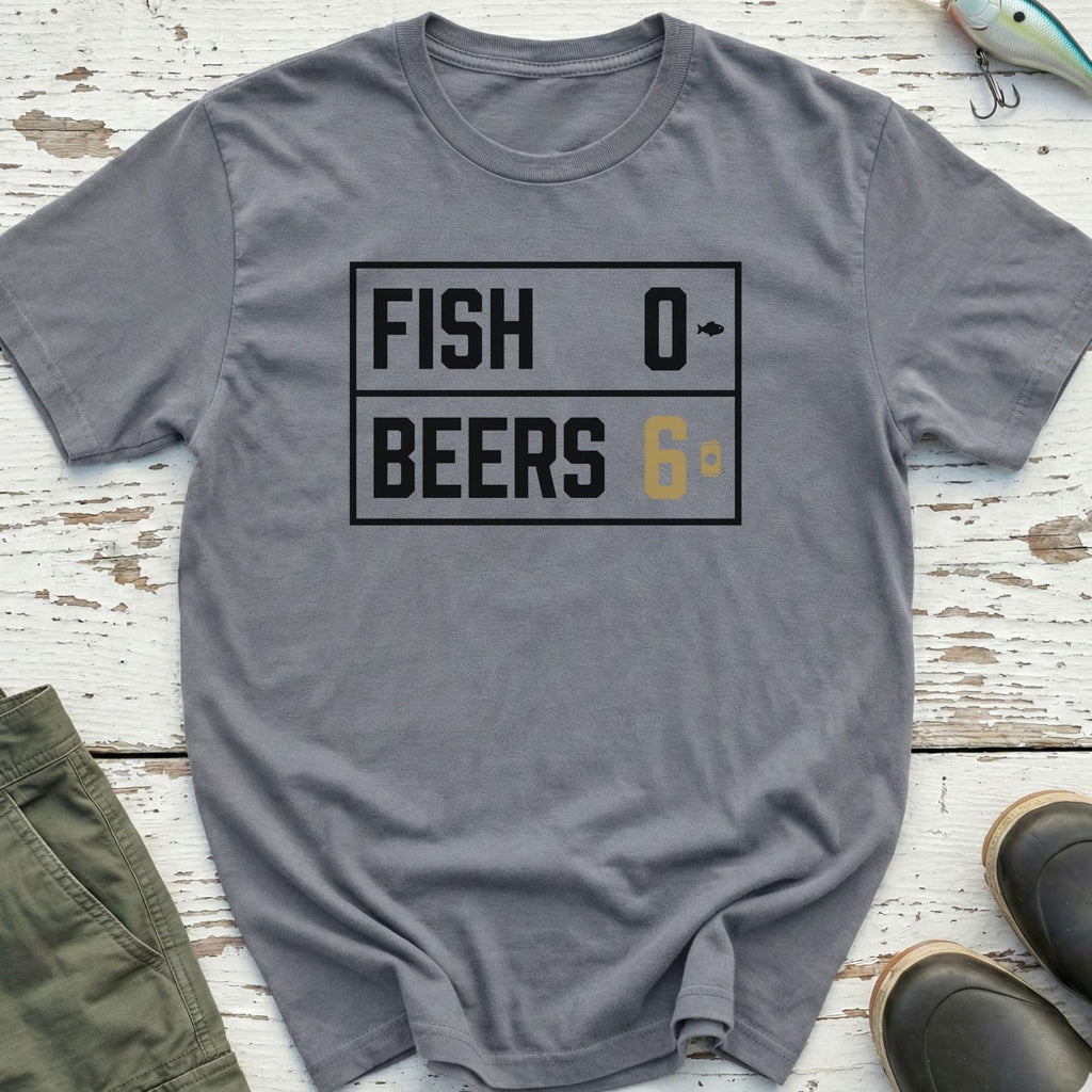 Fish Vs Beer T-Shirt