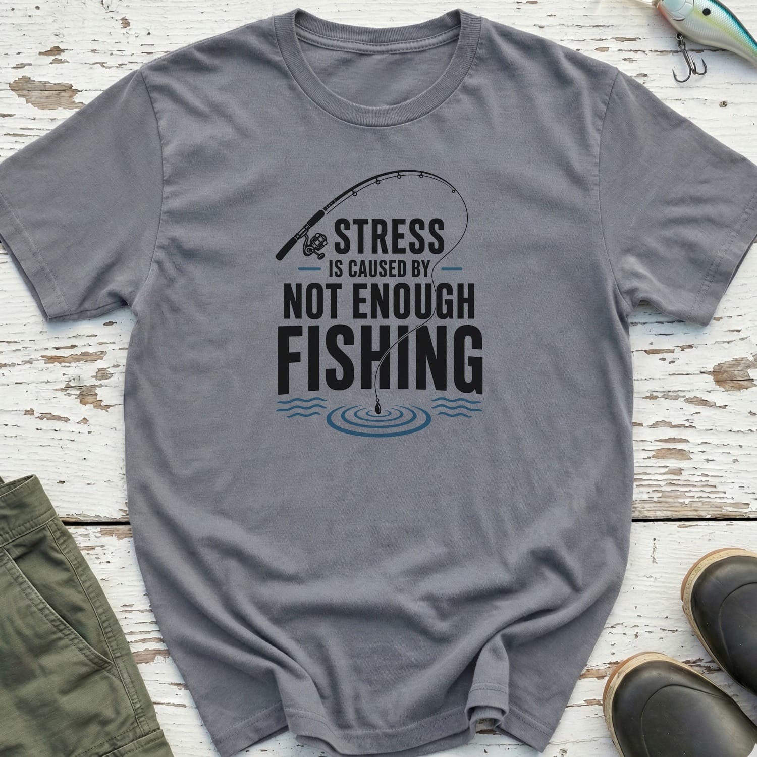 Not Enough Fishing T-Shirt