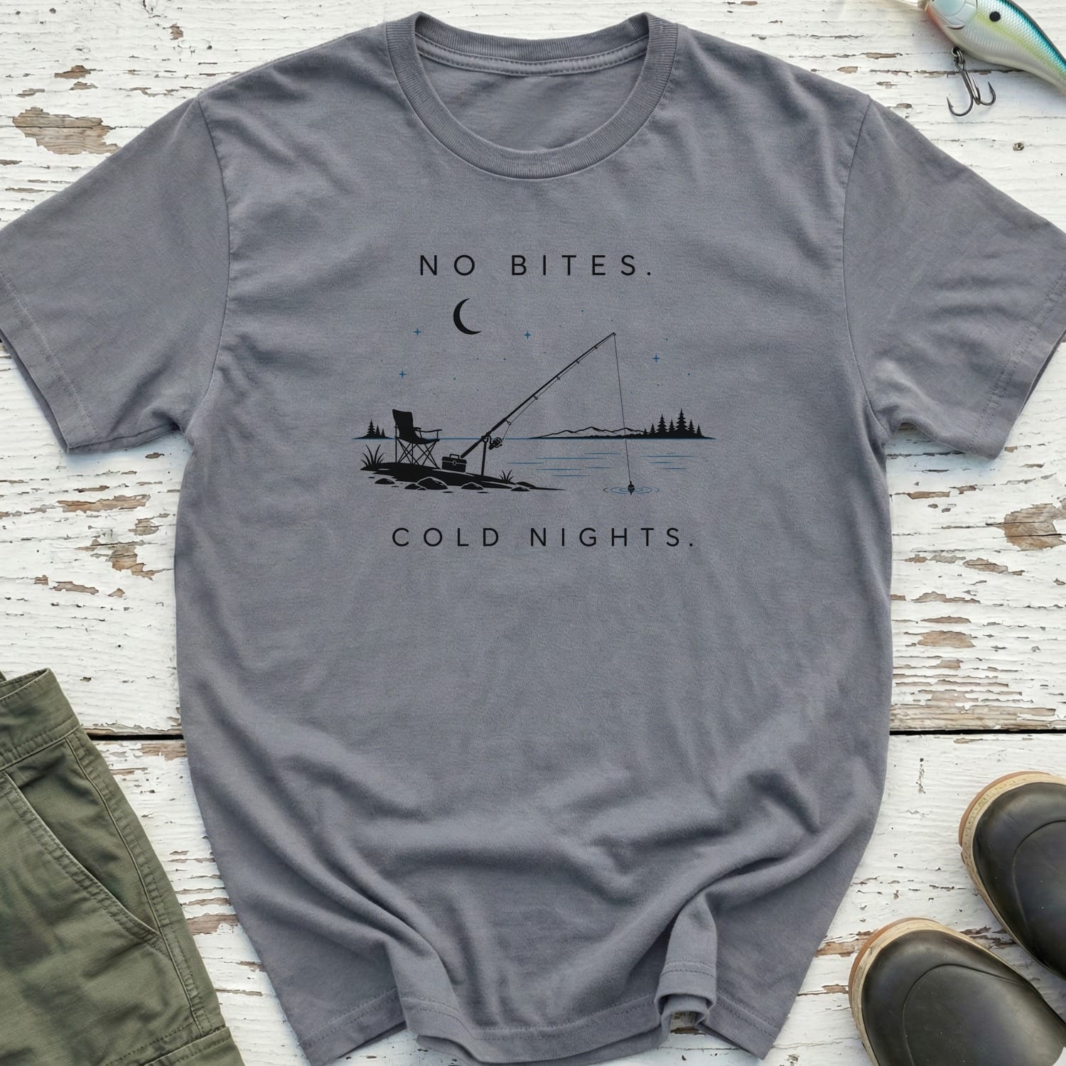No Bites, Cold Nights T-Shirt