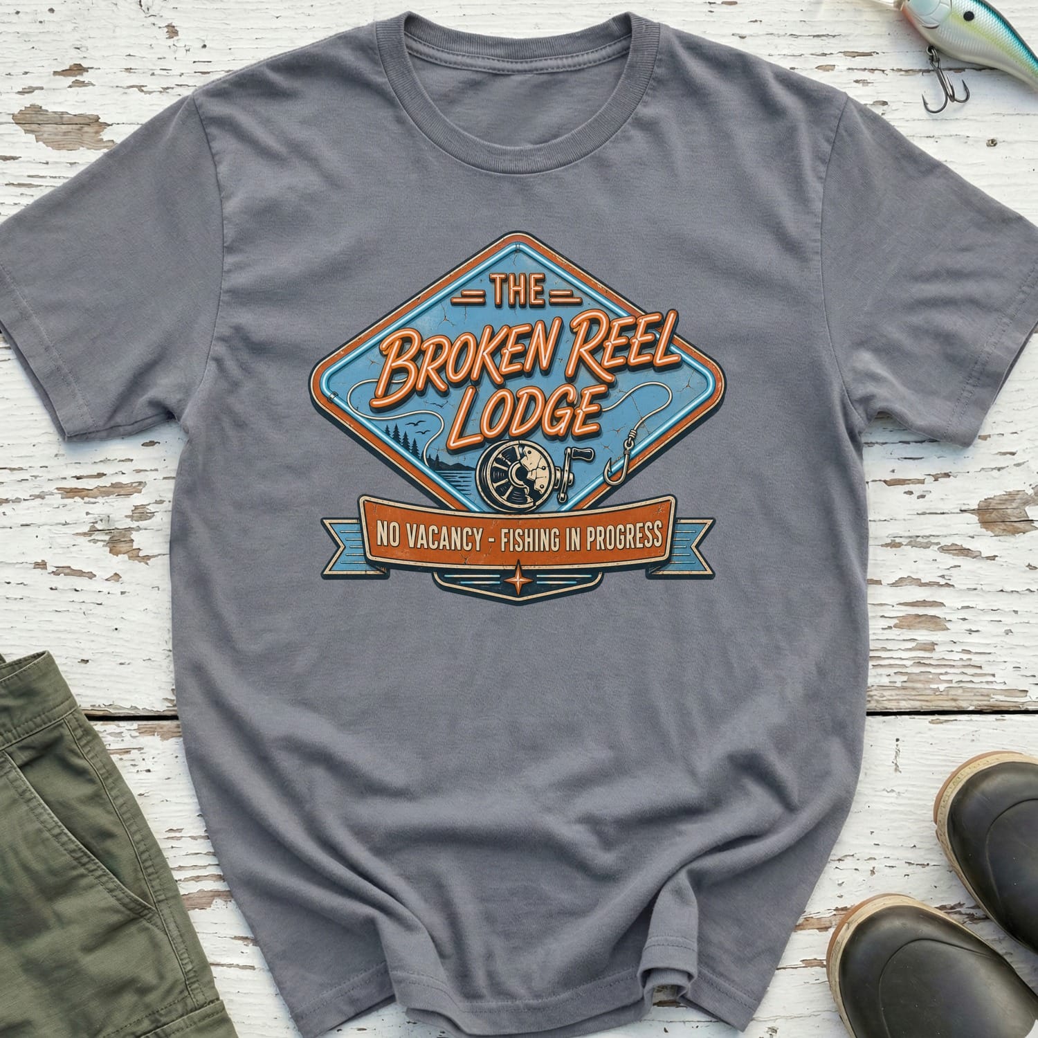 The Broken Reel Lodge T-Shirt